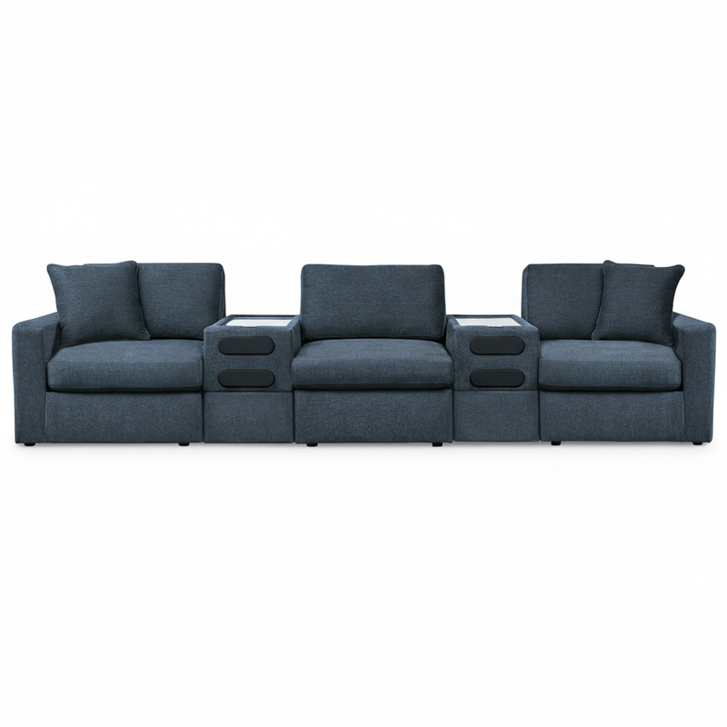 Modmax 5-Piece Sectional with Audio Consoles