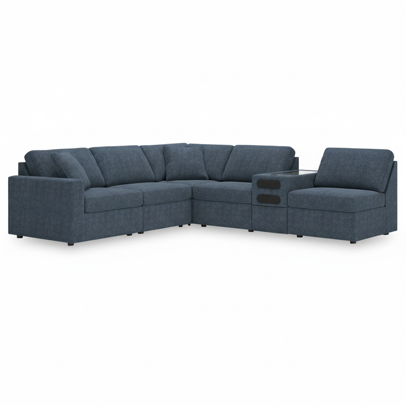 Modmax 6-Piece Sectional with Audio Console