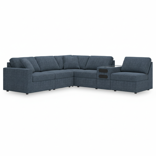 Modmax 6-Piece Sectional with Audio Console