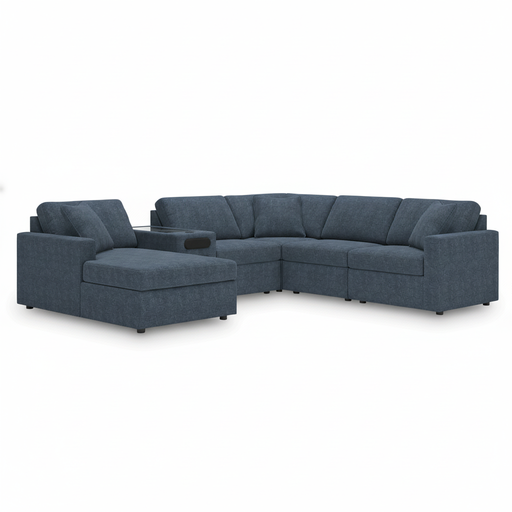 Modmax 6-Piece Sectional with Audio System and Chaise