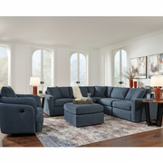 Modmax 6-Piece Sectional with Storage Chaise and Audio Consoles