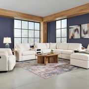 Modmax 6-Piece Sectional with Storage Chaise and Storage Console