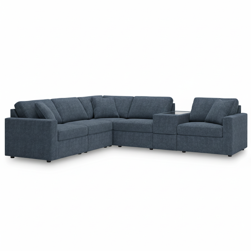Modmax 6-Piece Sectional with Storage Console