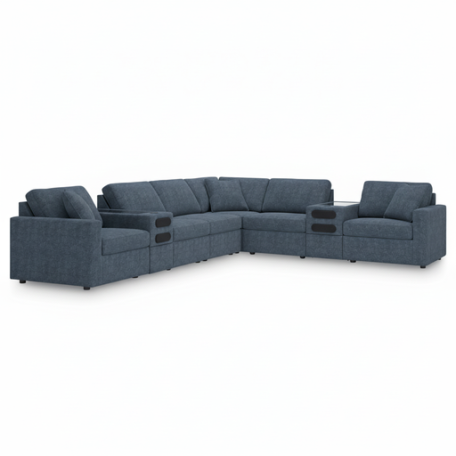 Modmax 8-Piece Sectional with Audio Consoles