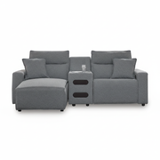 Modmax II 3-Piece Power Reclining Sectional with Chaise