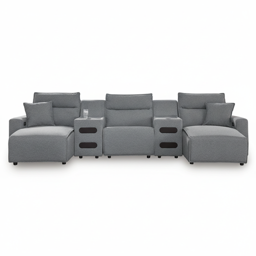 Modmax II 5-Piece Power Reclining Sectional with Chaise