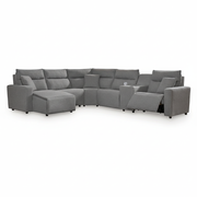 Modmax II 6-Piece Power Reclining Sectional with Chaise