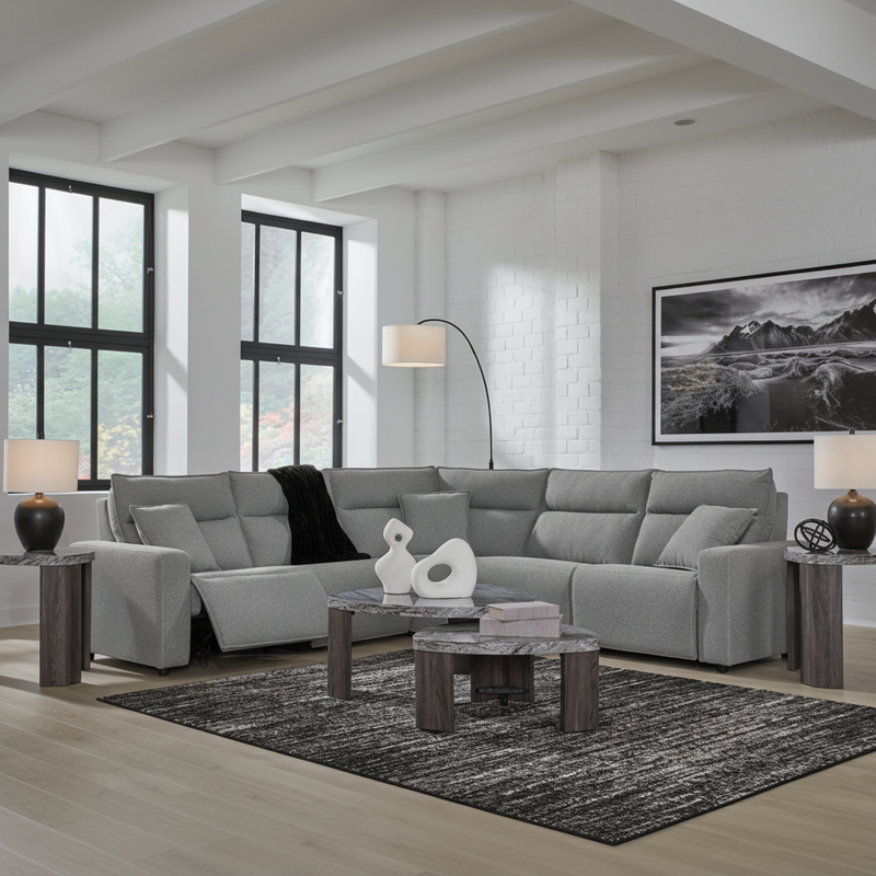 Modmax II 7-Piece Power Reclining Sectional with Chaise