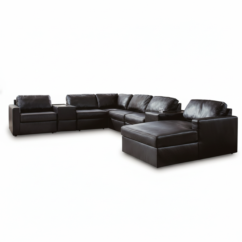 Modmax II 8-Piece Sectional with Chaise and Storage Consoles