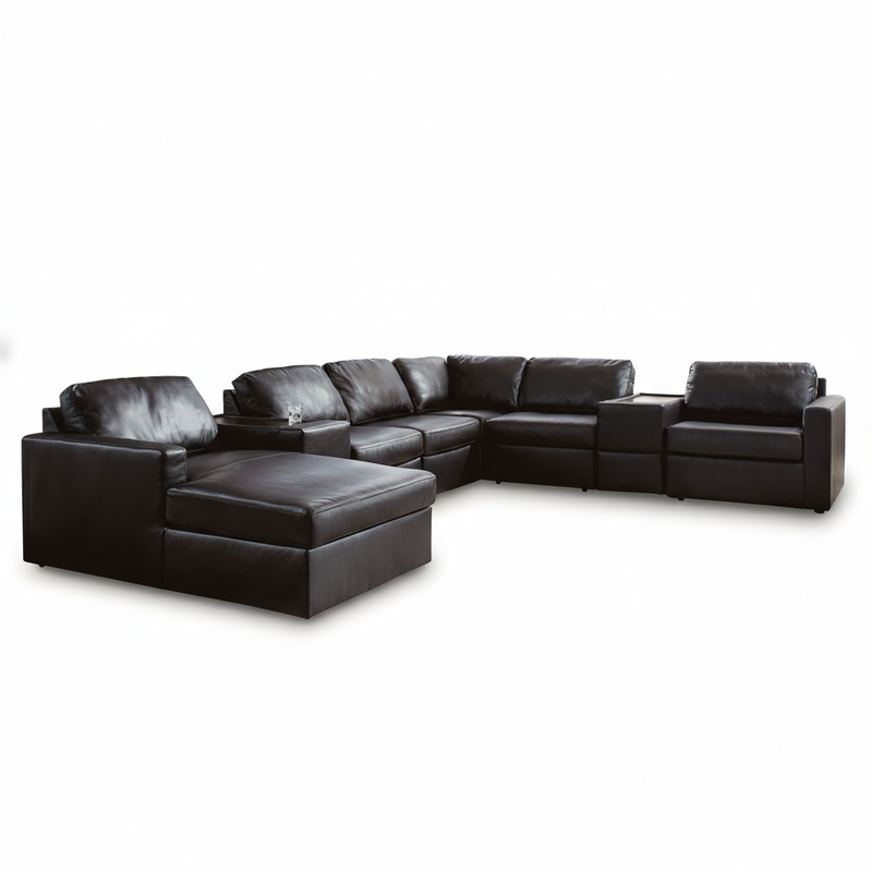 Modmax II 8-Piece Sectional with Chaise and Storage Consoles