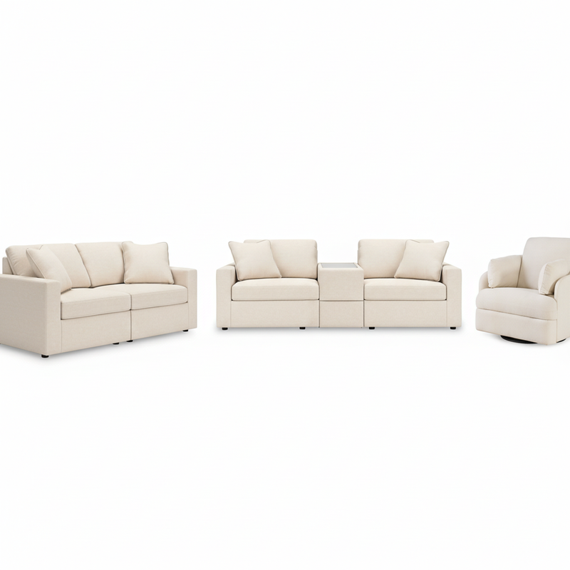 Modmax Sofa, Loveseat and Recliner