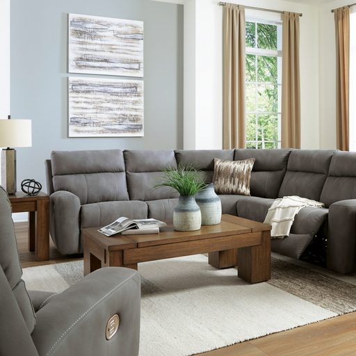 Next-Gen Durapella 6-Piece Power Reclining Sectional