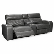 Samperstone 3-Piece Power Reclining Sectional Loveseat