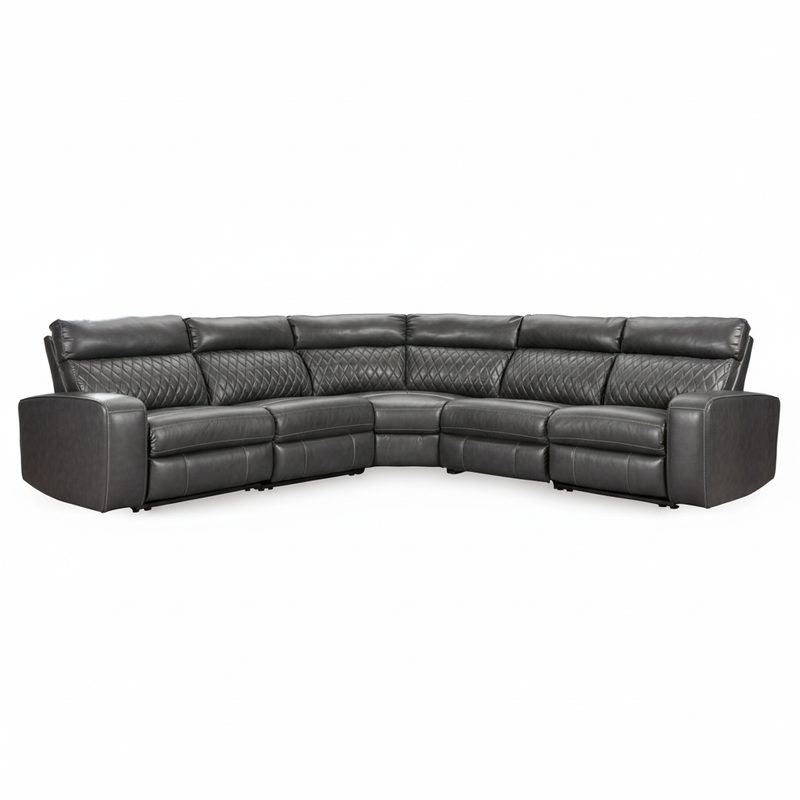 Samperstone 5-Piece Power Reclining Sectional
