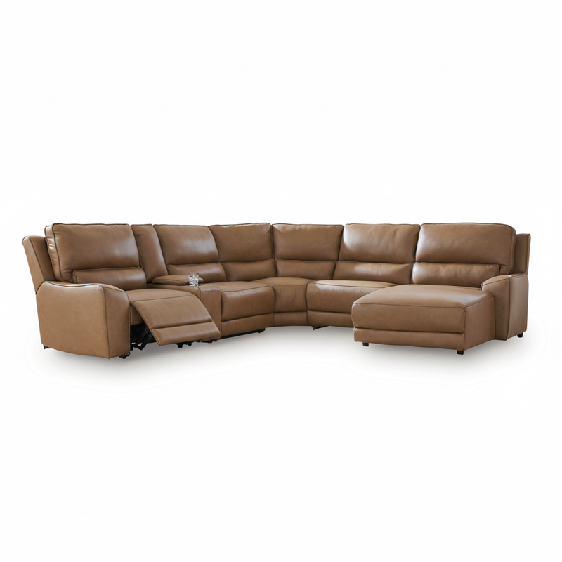 Silverbrooke 6-Piece Power Reclining Sectional with Chaise