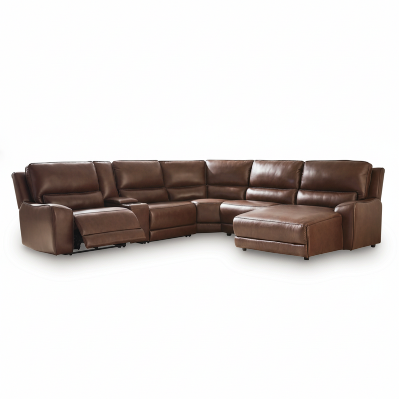Silverbrooke 6-Piece Power Reclining Sectional with Chaise