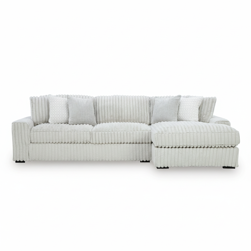 Stupendous 2-Piece Sectional with Chaise