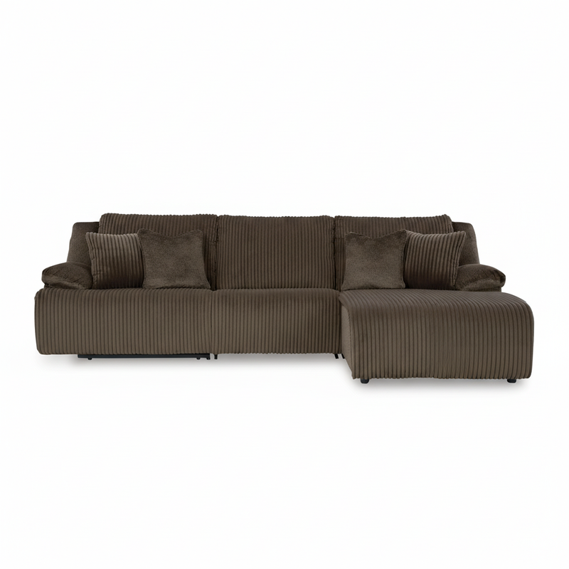 Top Tier 3-Piece Sectional Sofa Chaise
