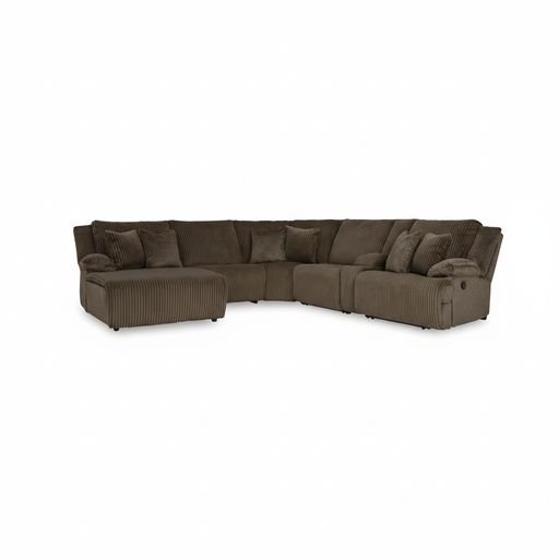 Top Tier 6-Piece Reclining Sectional with Chaise
