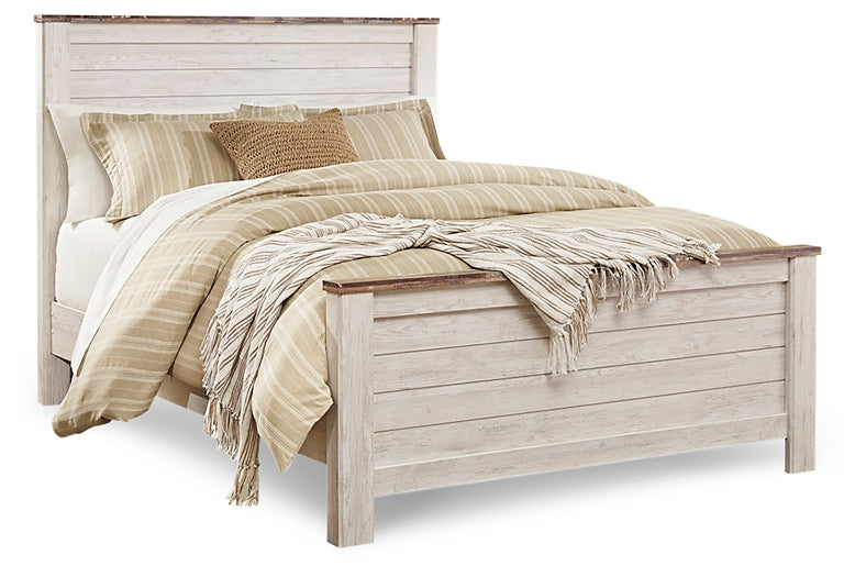 Willowton  Panel Bed