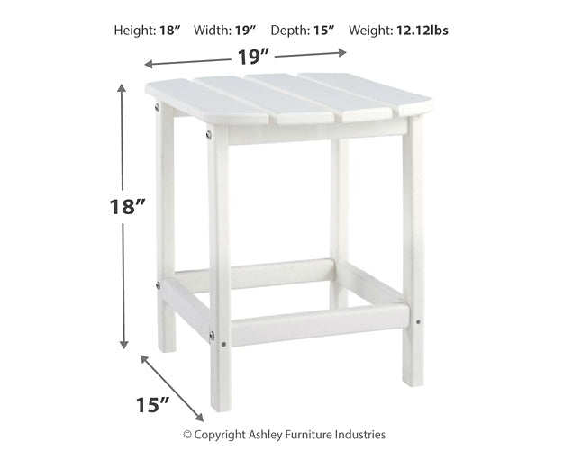 Sundown Treasure Rectangular End Table