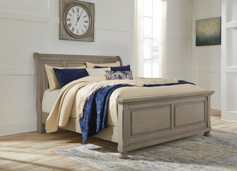 Lettner  Sleigh Bed