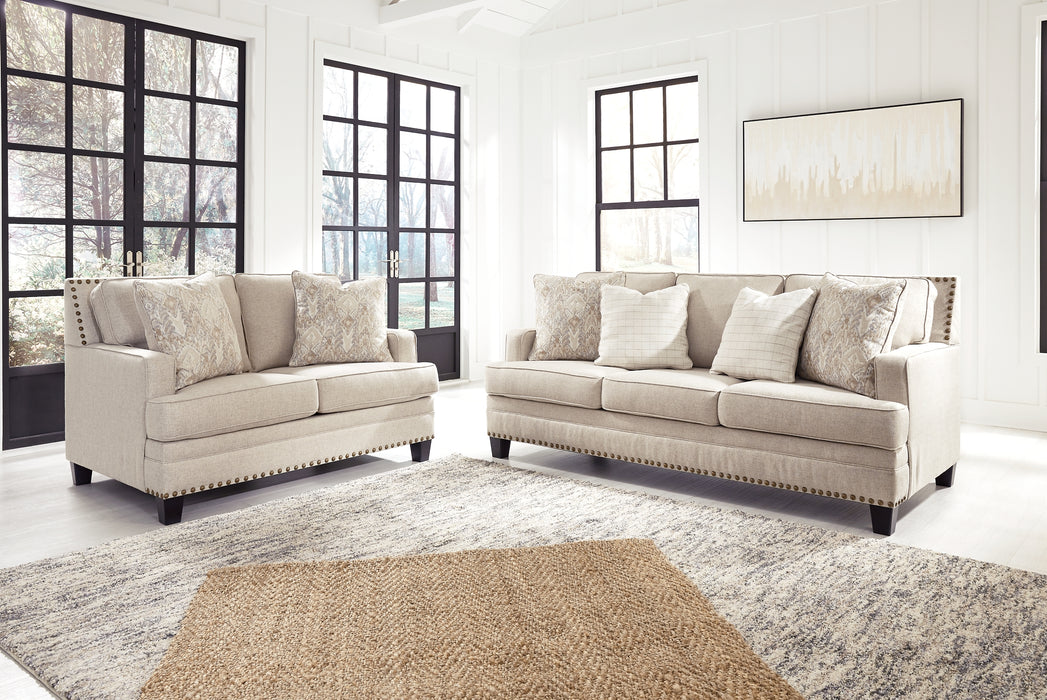 Claredon Sofa and Loveseat