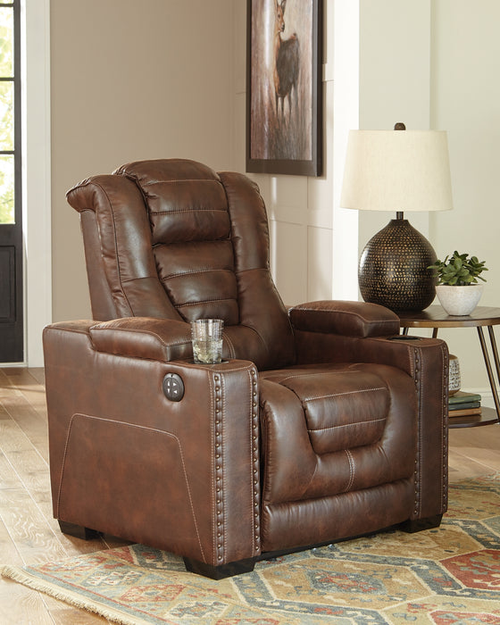 Owner's Box Sofa, Loveseat and Recliner