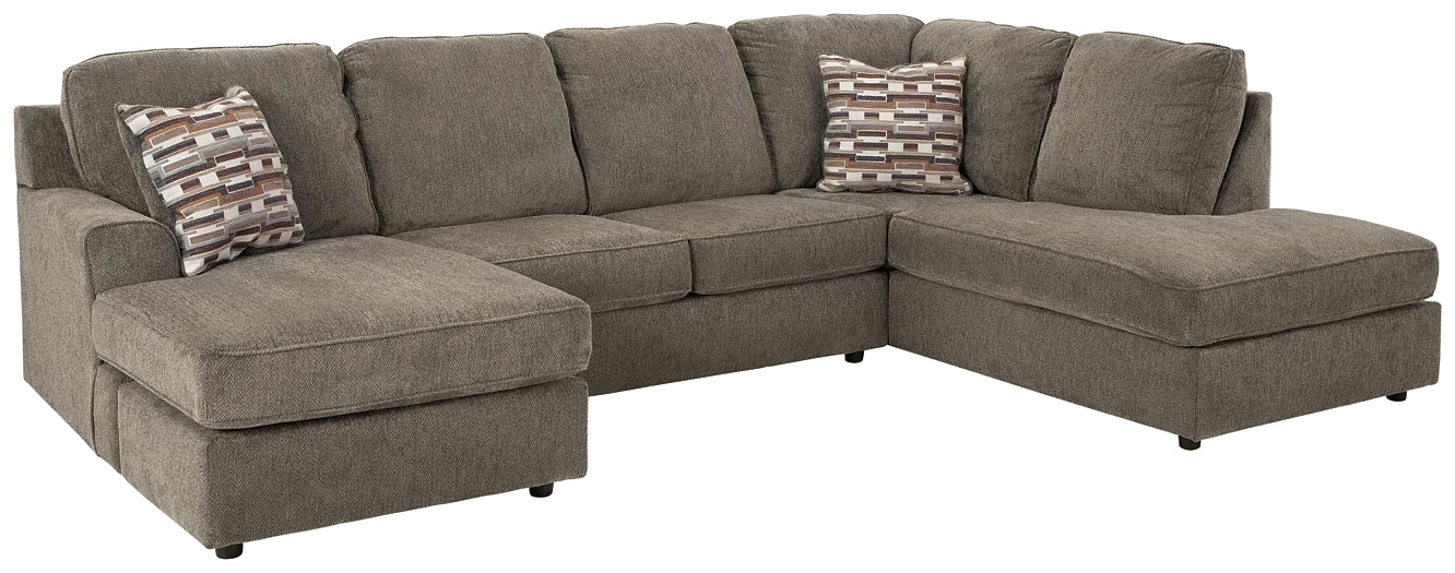 O'Phannon 2-Piece Sectional with Ottoman