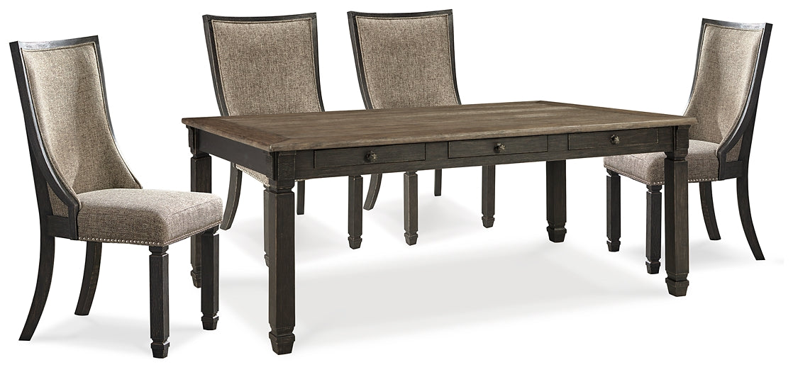 Tyler Creek Dining Table and 4 Chairs