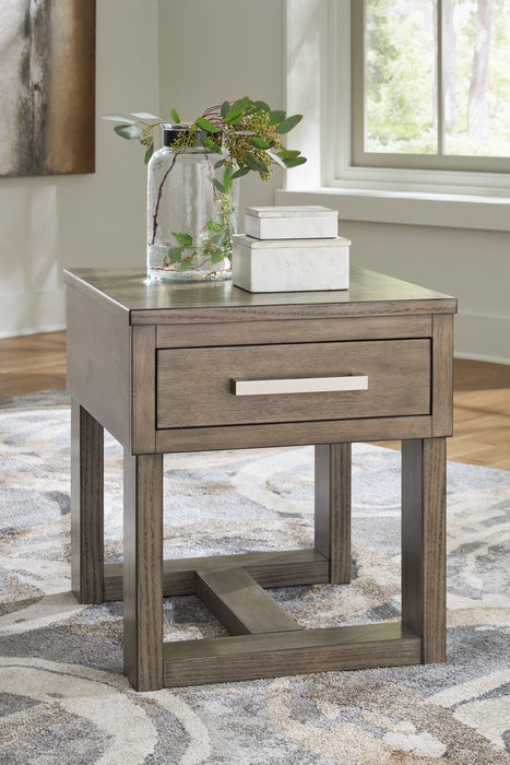 Loyaska Rectangular End Table