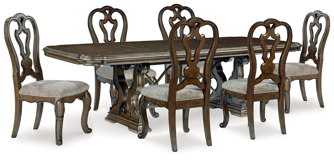 Maylee Dining Table and 6 Chairs