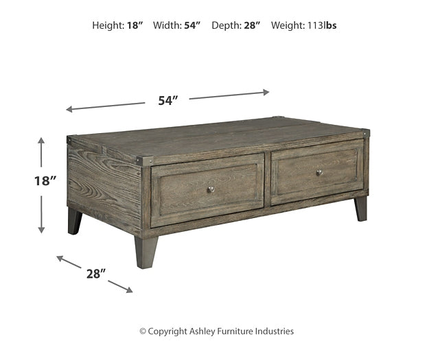 Chazney Lift Top Cocktail Table