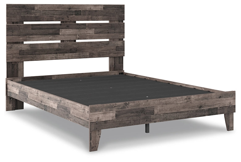 Neilsville  Panel Platform Bed