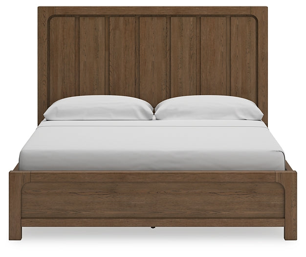 Cabalynn California King Panel Bed with Dresser, Chest and Nightstand